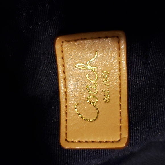 Vintage Rare Coach Poppy Denim Patchwork Bucket Hat P/Small main image 4